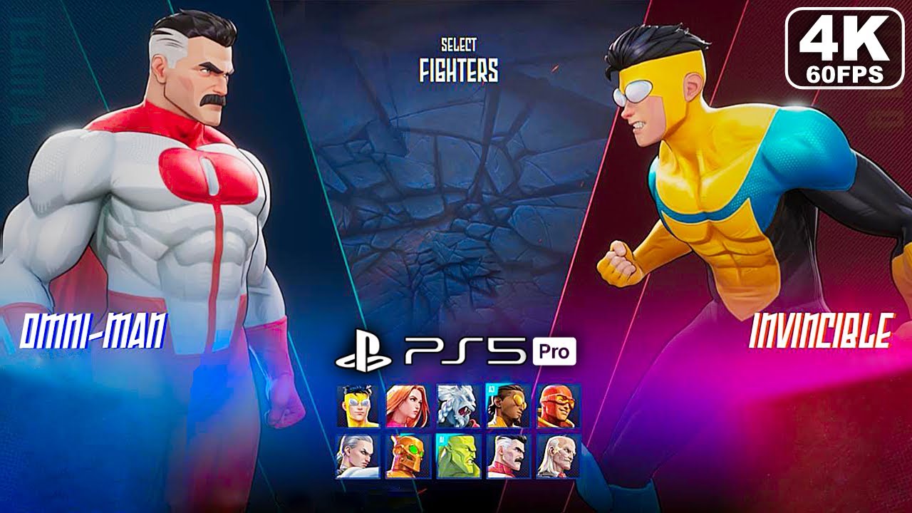 Invincible VS Gameplay All Characters
