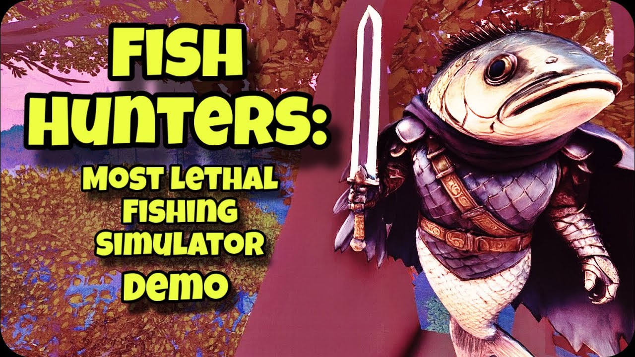 THIS GAME IS FISHING BUT UNHINGED - Fish Hunters: Most Lethal Fishing Simulator π Demo