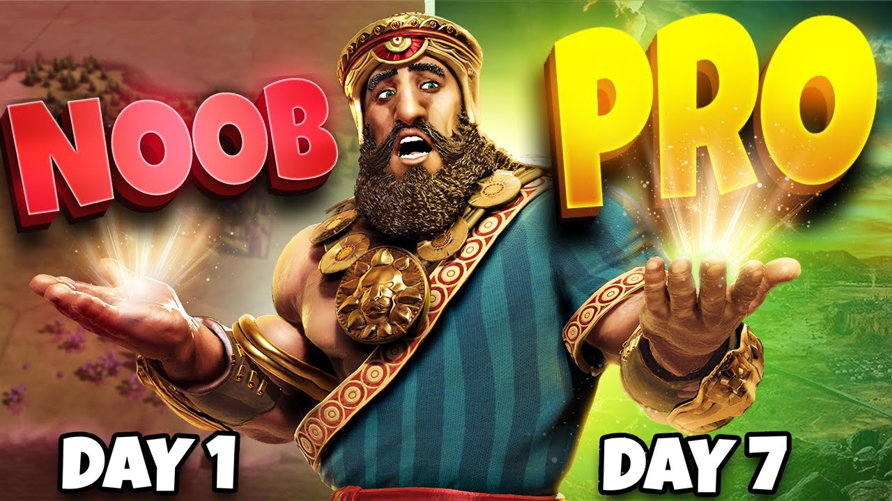 I tried becoming a PRO Civilization 6 Player in 1 Week