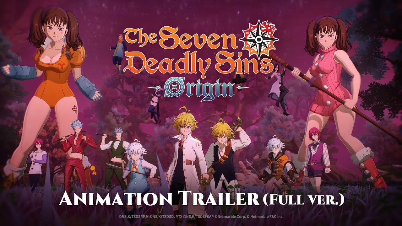  The Seven Deadly Sins: Origin] Animation Trailer (Full ver.)
