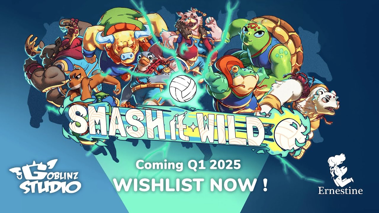 Smash It Wild | Volley-Brawl Tactical Roguelike | Reveal Trailer