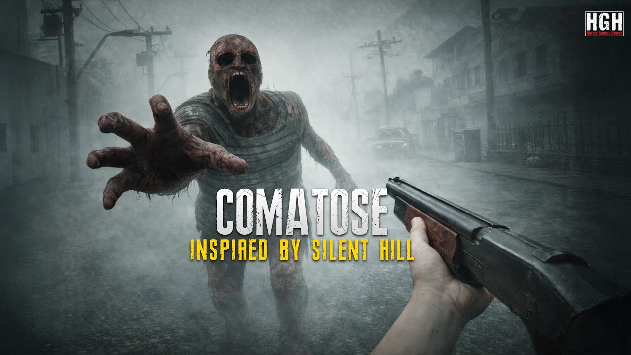 This Silent Hill Inspired Horror Game Is Disturbing | COMATOSE | Walkthrough Gameplay