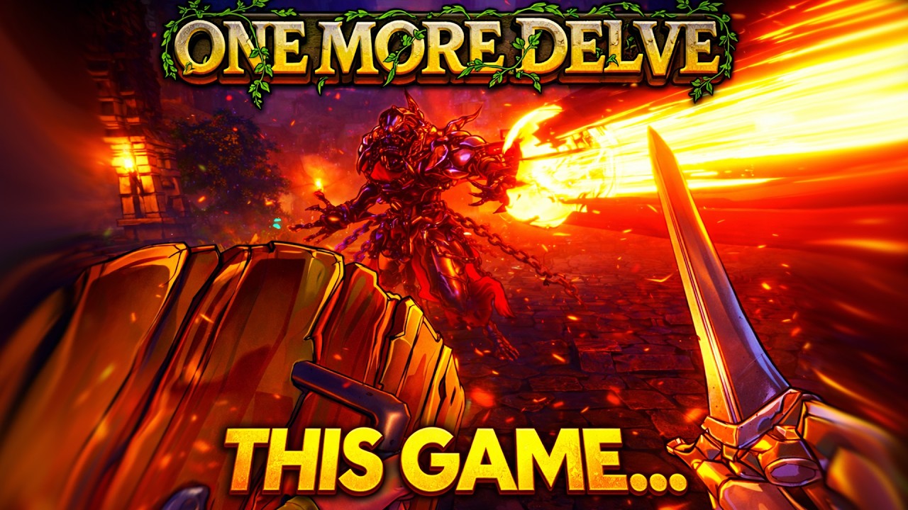 This New VR Game Surprised Me || One More Delve