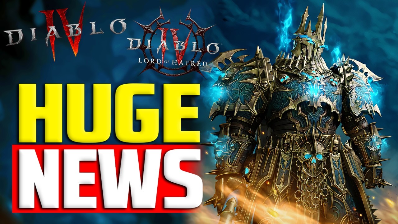 Diablo 4's NEW ENDGAME Just Got Some HUGE Reveals! | D4: Lord of Hatred