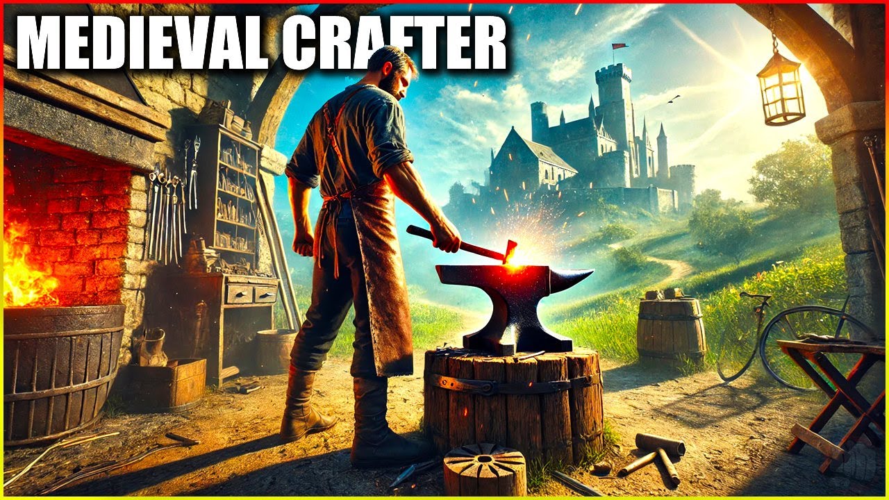 This Great New Medieval Game Has It All - Medieval Crafter Blacksmith