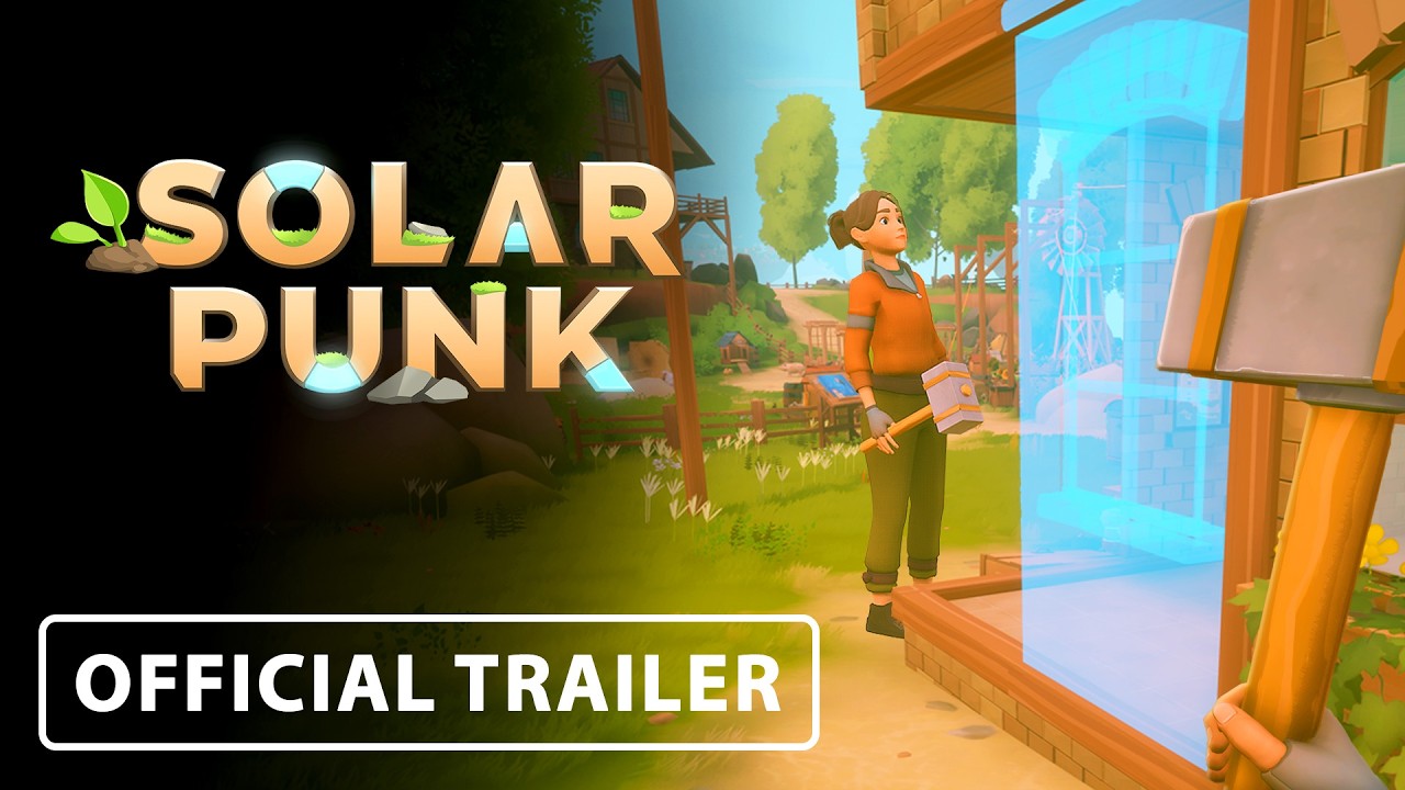 Solarpunk - Coop Gameplay Reveal Trailer