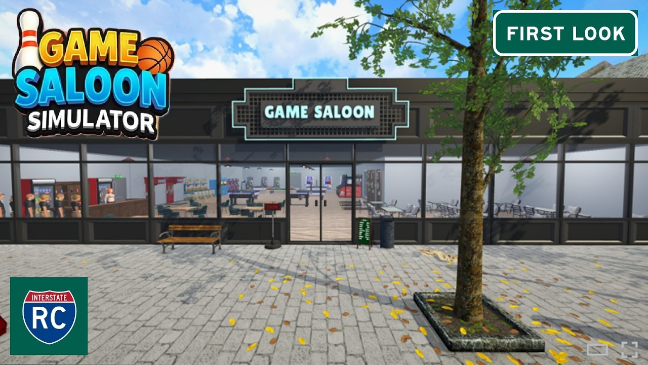 Game Saloon Simulator Early First Look - Our Arcade Adventure Begins! Episode 1