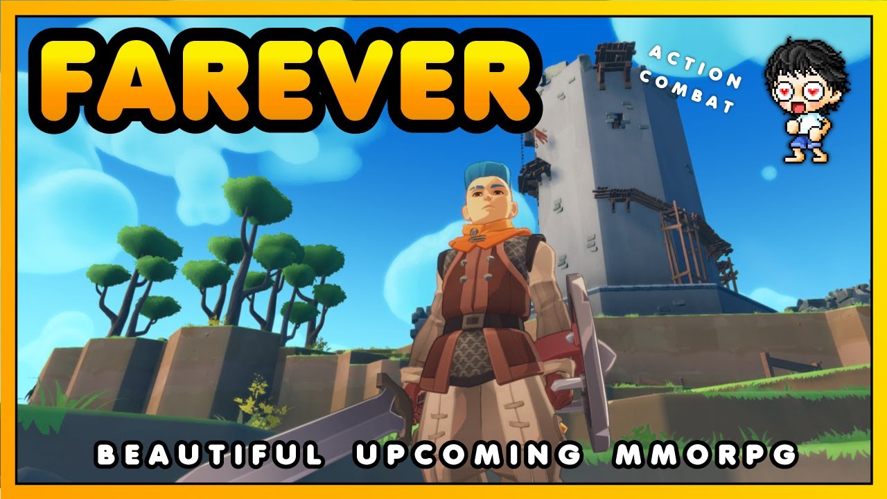 New MMORPG In Development Is Action Combat!! - Farever