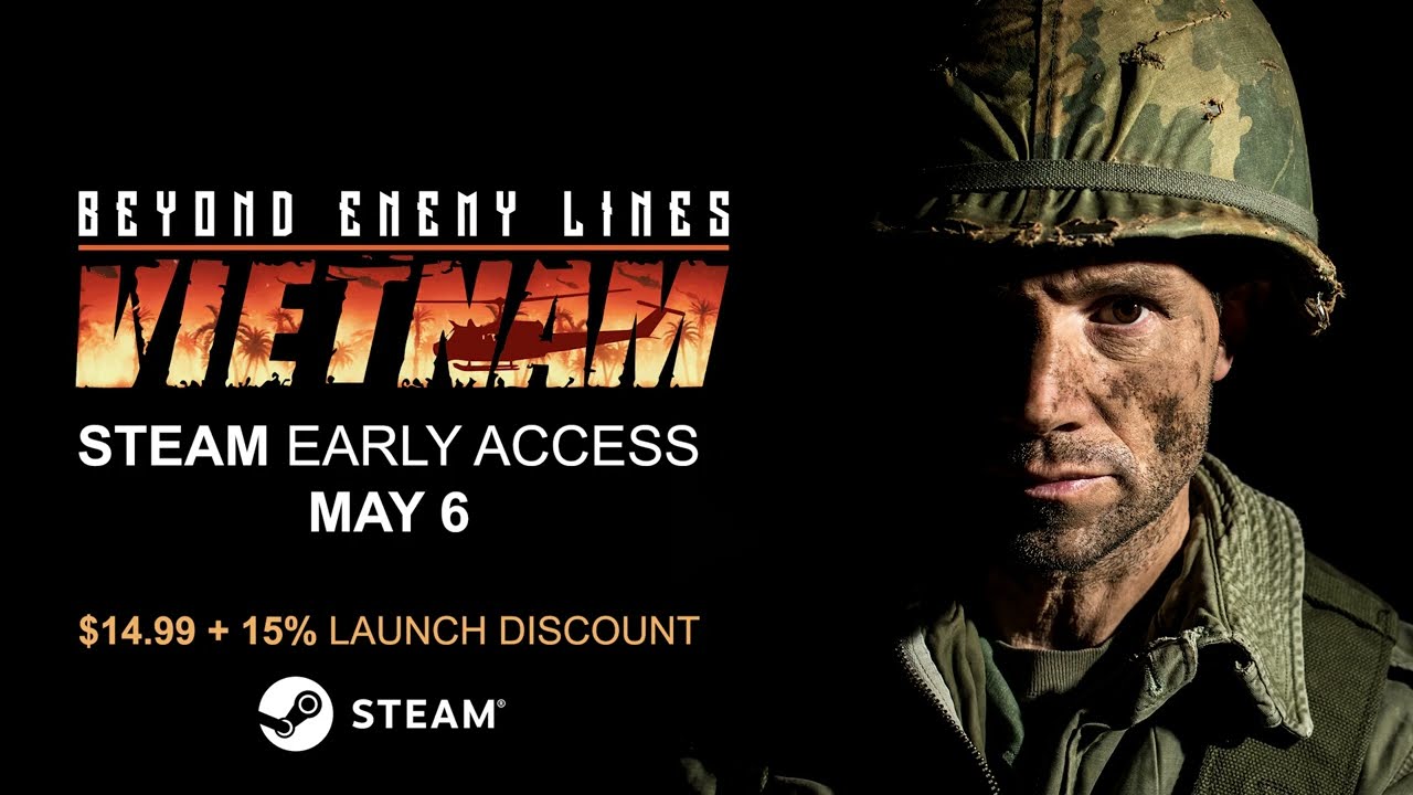 Beyond Enemy Lines Vietnam – Early Access Release Date Trailer (May 6)