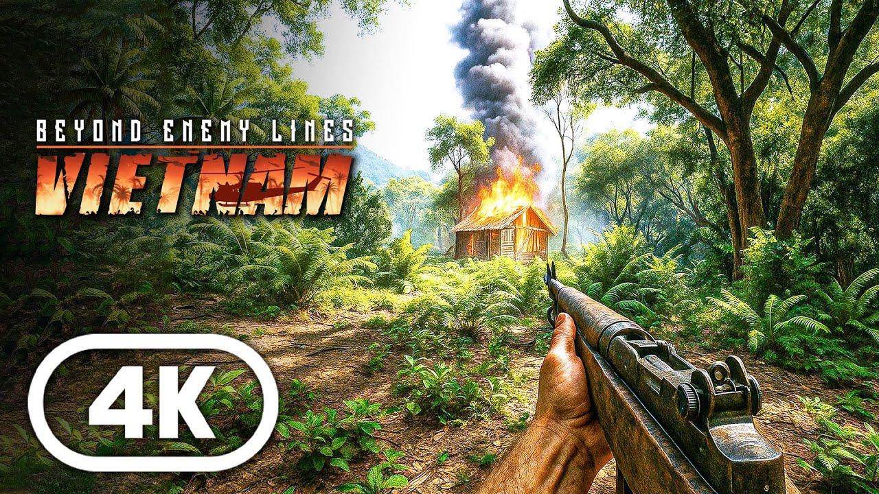 Beyond Enemy Lines Vietnam New Gameplay Demo 4K