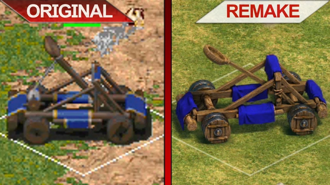 Age of Empires vs. Age of Empires: Definitive Edition
