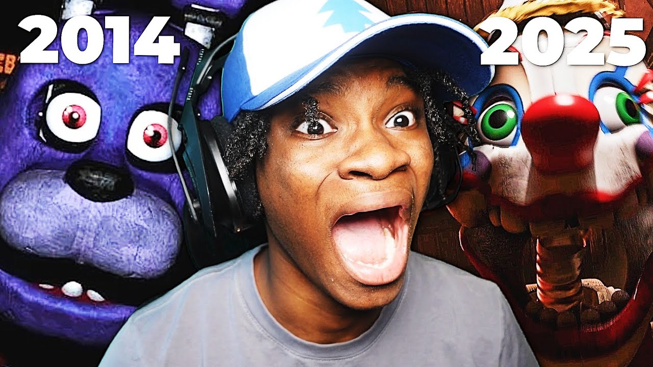 I PLAYED EVERY FNAF GAME IN ONE VIDEO..