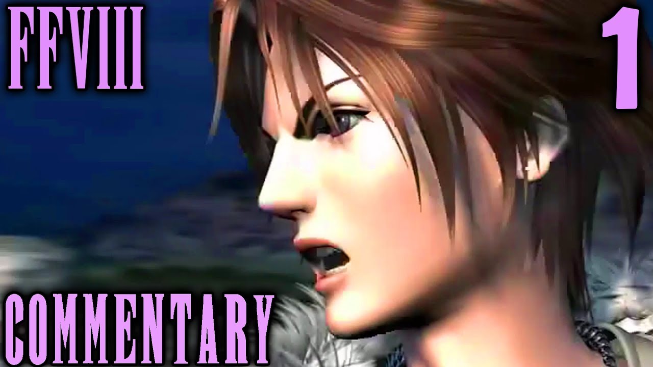 Final Fantasy VIII Walkthrough Part 1 - Squall & Seifer's Duel In Balamb Garden