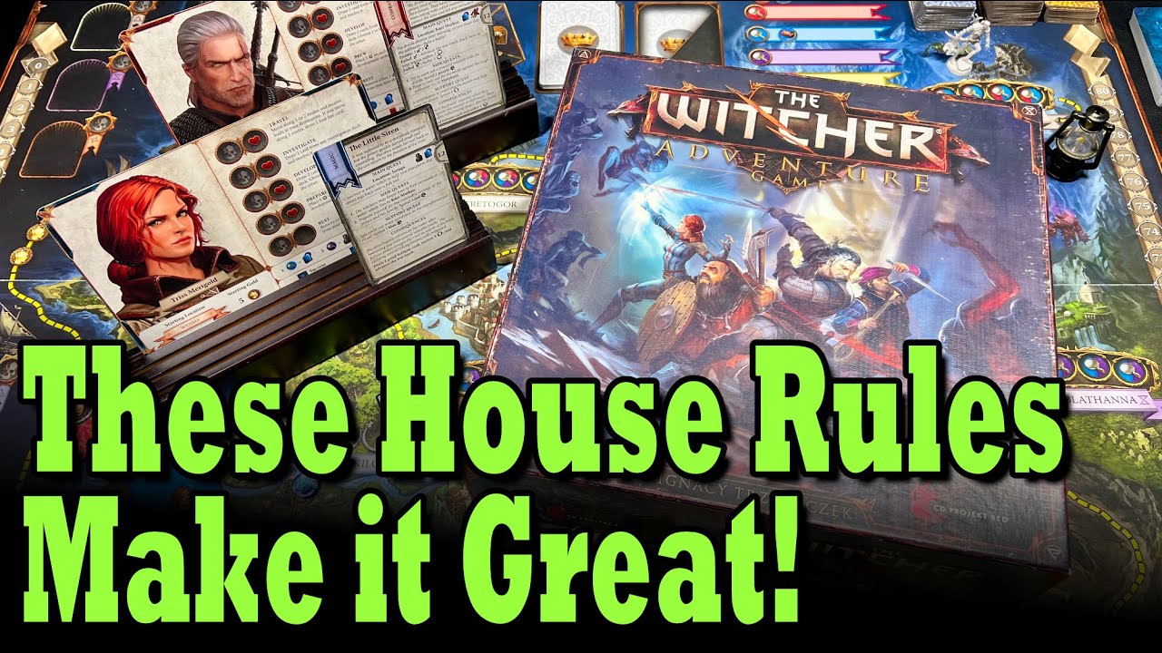 The Witcher Adventure Game - These House Rules Make it Great!