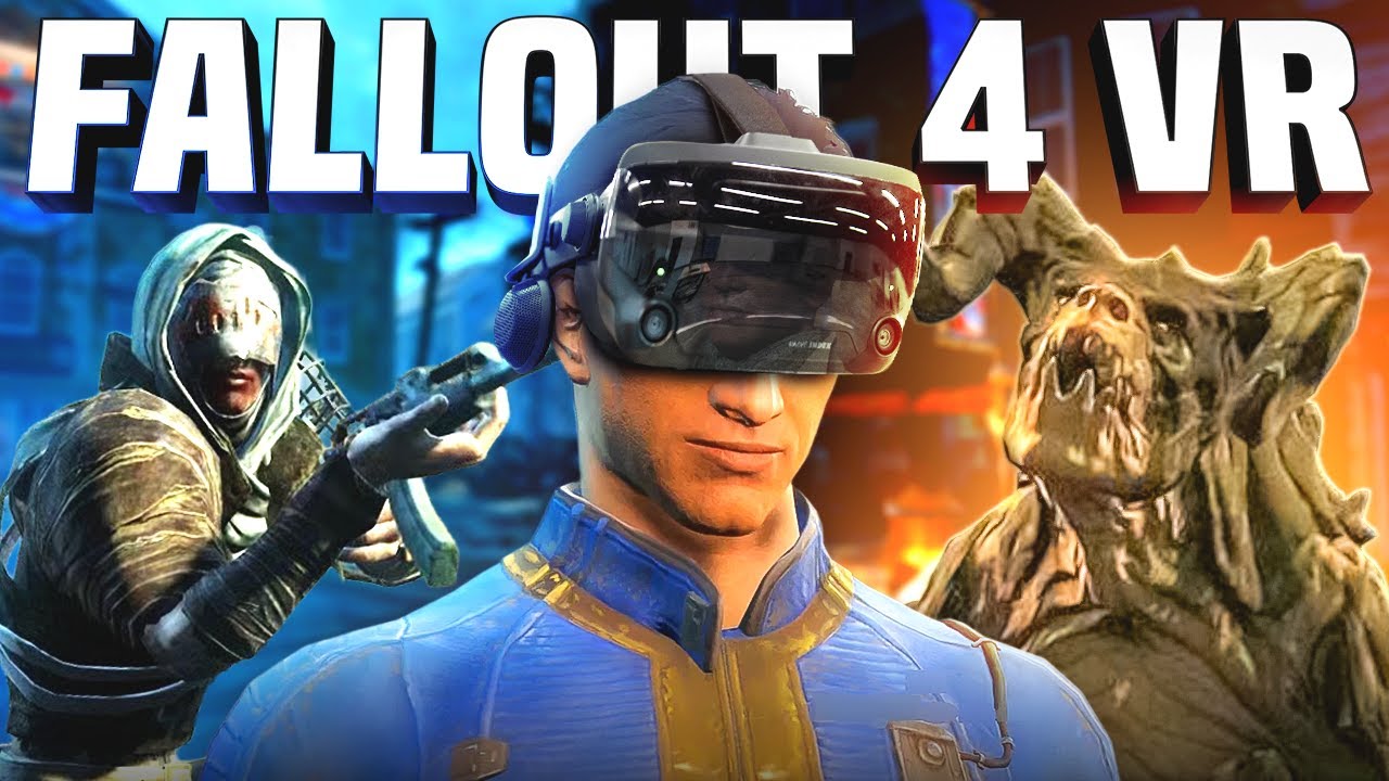 Fallout 4 But We Are FINALLY In VR!