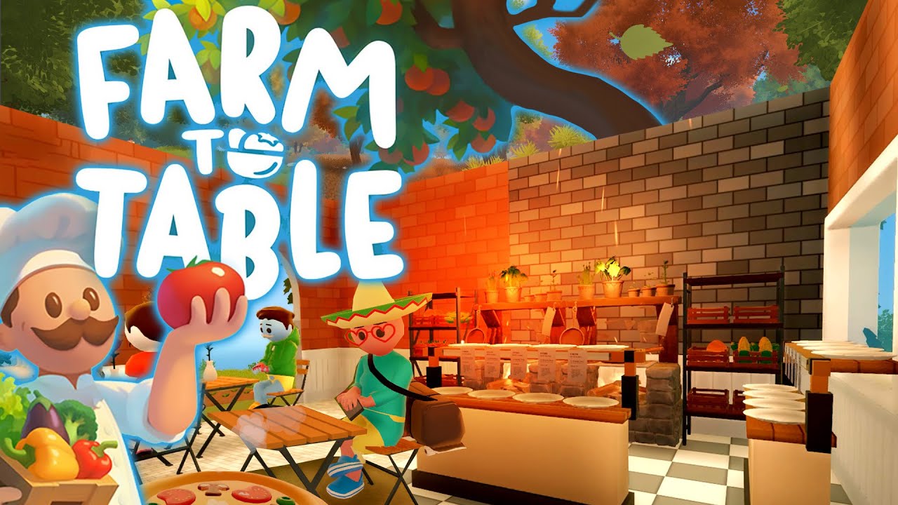 CREATE YOUR OUR FARM SHOP FROM SCRATCH! - FARM TO TABLE