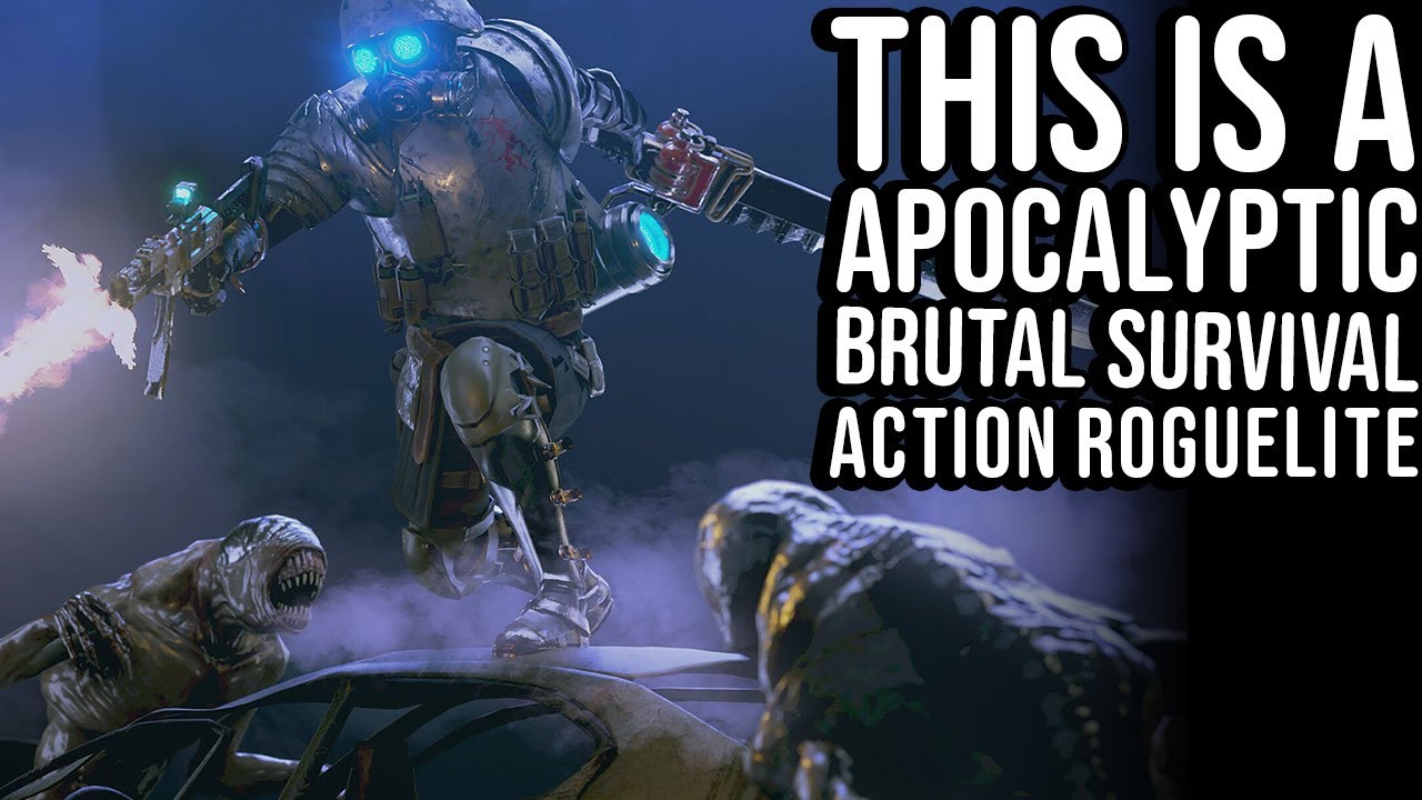 This BRUTAL Action Roguelite has an INSANE TWIST! - Dark Light: Survivor