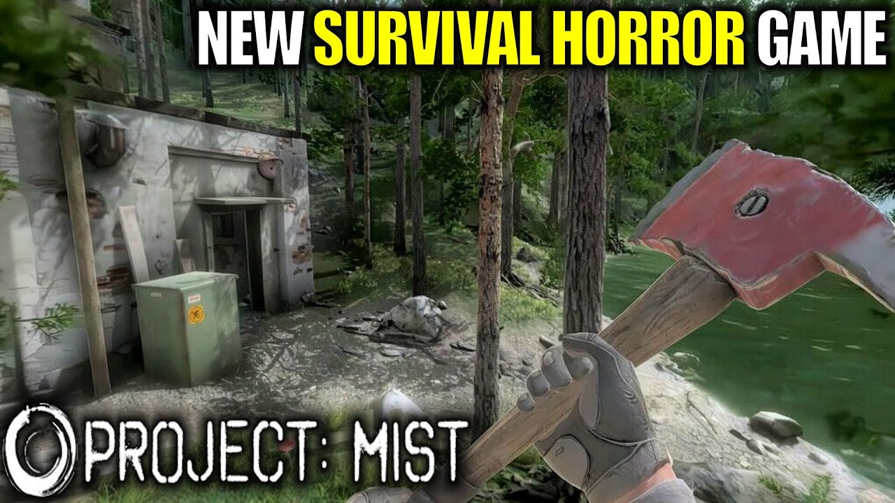 Day 1 This New Survival Horror Game is Freaky! | Project Mist Gameplay
